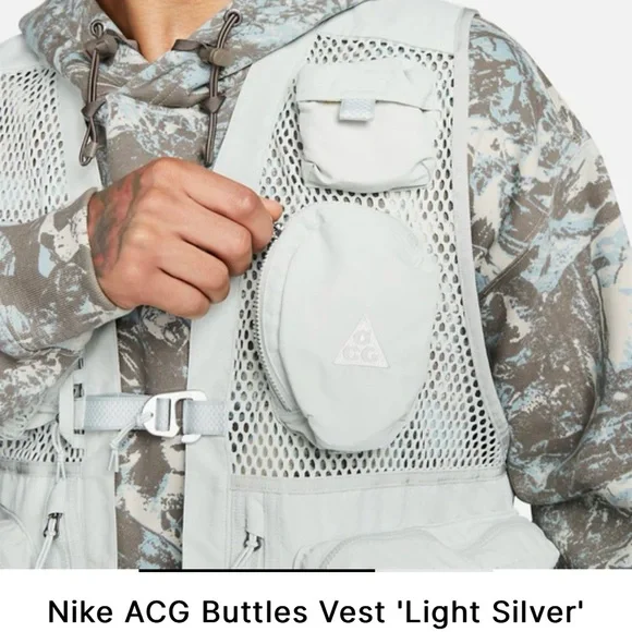 Nike ACG Buttles Vest 'Light Silver' - Picture 11 of 14